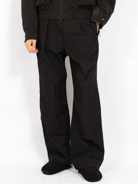 【26AW】ベルクロ パンツ / VELCRO PANTS / ブラック