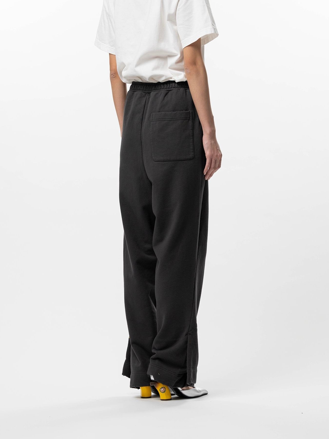 【26SS】カレッジ プリント スウェット パンツ / College Print Sweat Pants / ブラック