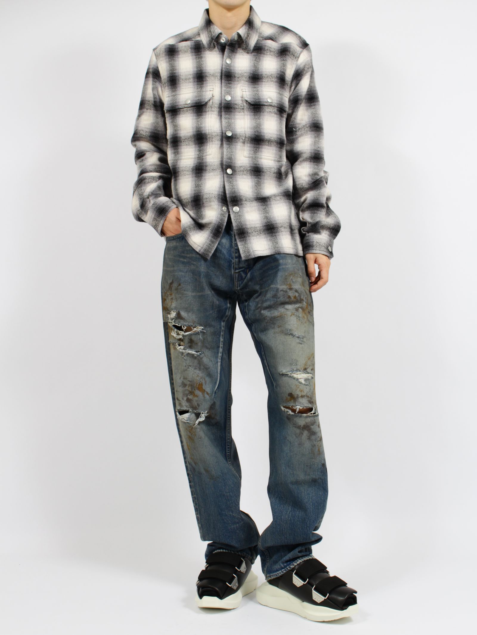 【26SS】カート ストレート デニム パンツ / KURDT / VINTAGE WASH(インディゴ)