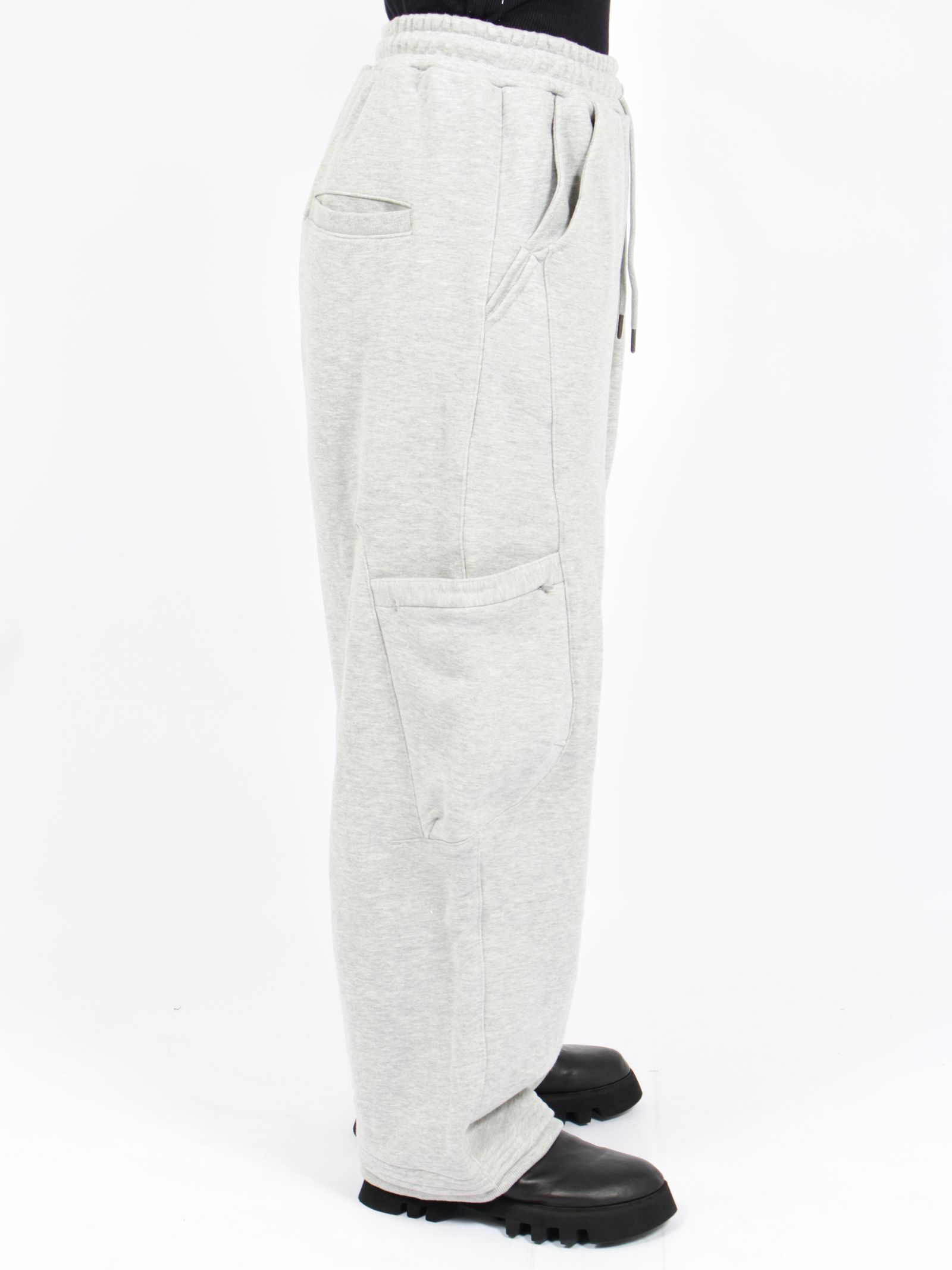 【26AW】スウェット パンツ カーゴ ミリタリーパンツ / SWEATPANTS / MELANGE GREY(グレー)