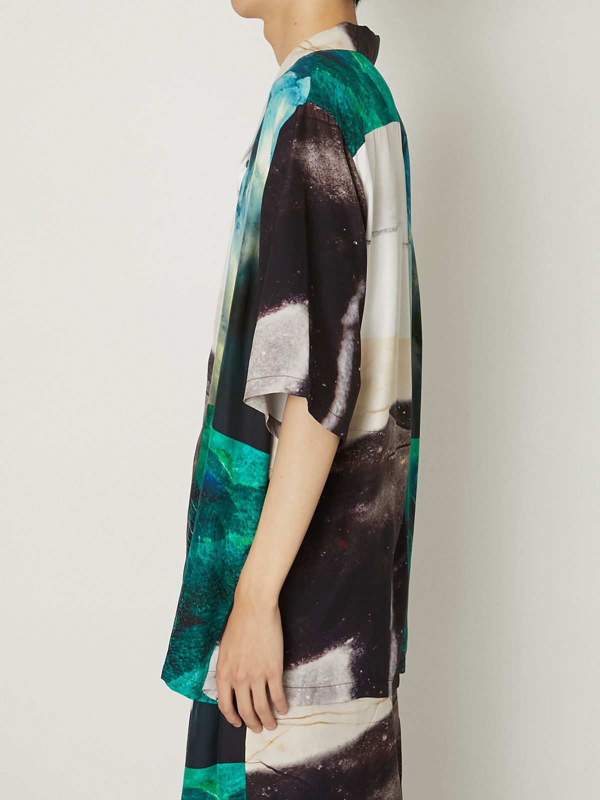 TAAKK - 【24SS】シルク オープンカラー シャツ / SILK OPEN