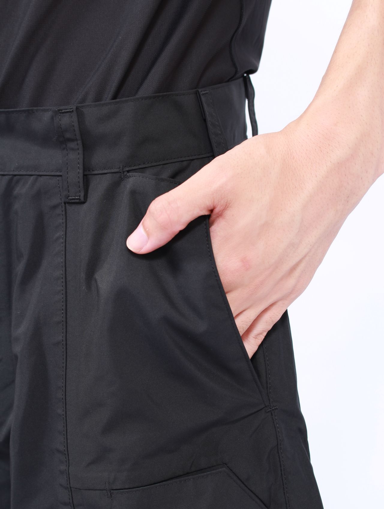 【25AW】6ポケット パネル ツイスト トラウザーズ / 6Pocket Panel Twist Trousers / ブラック
