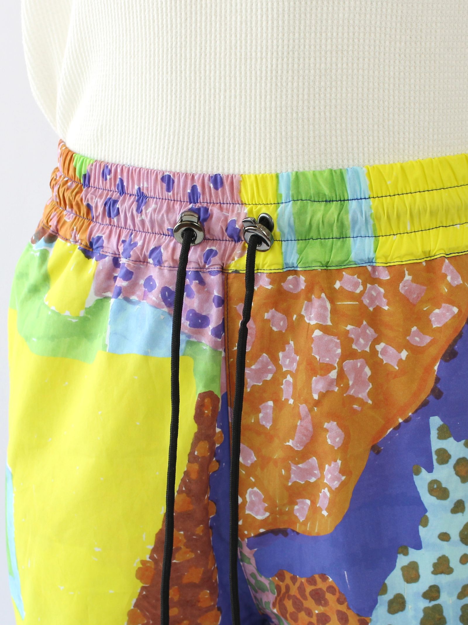樹木柄 アートショートパンツ / SHORT PANTS IN ALL OVER “ALBERI” / マルチカラー