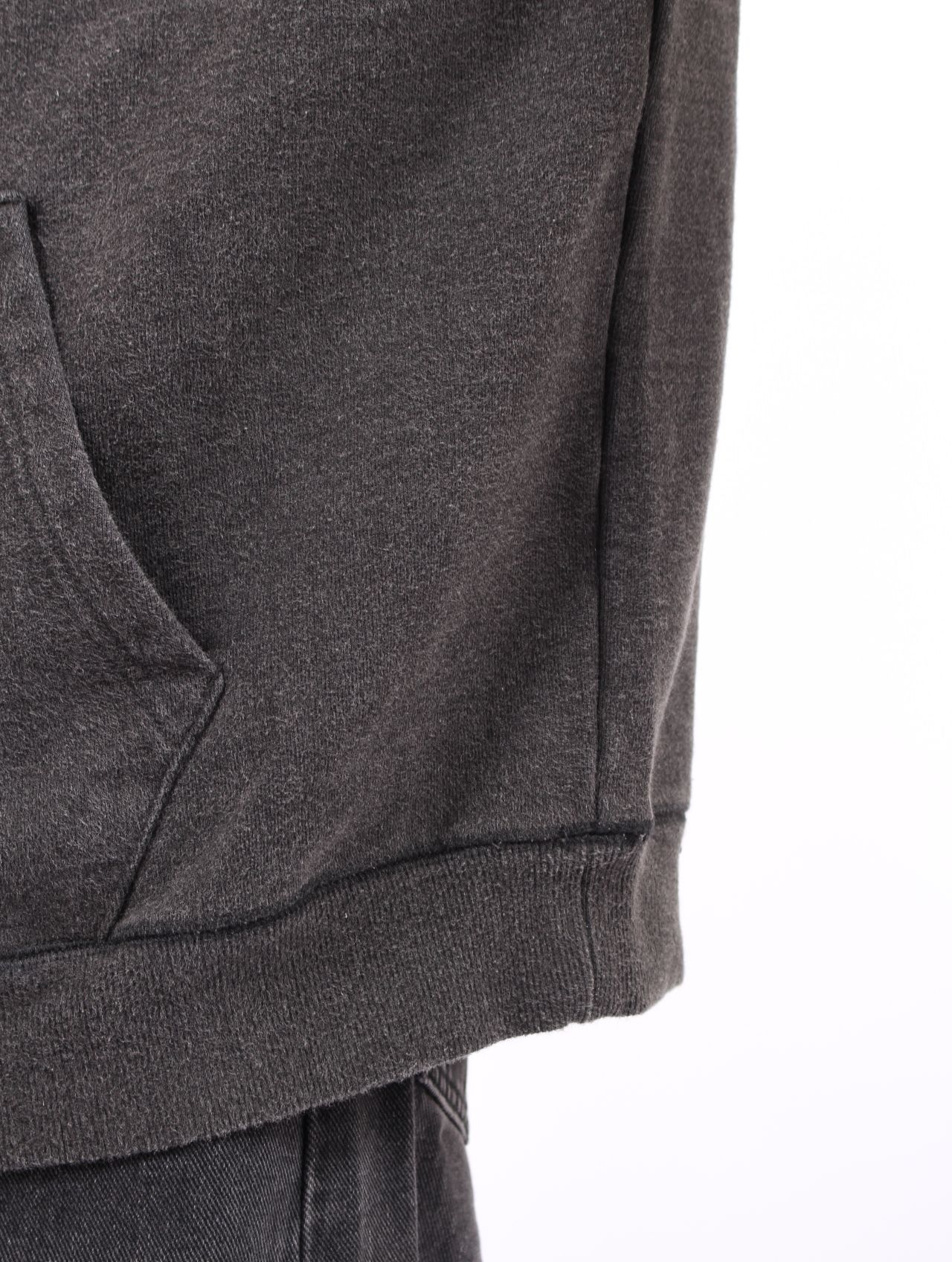 【25AW】佃弘樹 Heartwork Mixed media グラフィック フーディー パーカー / Hiroki Tsukuda ART ROBO GRAPHIC HOODIE / ブラック