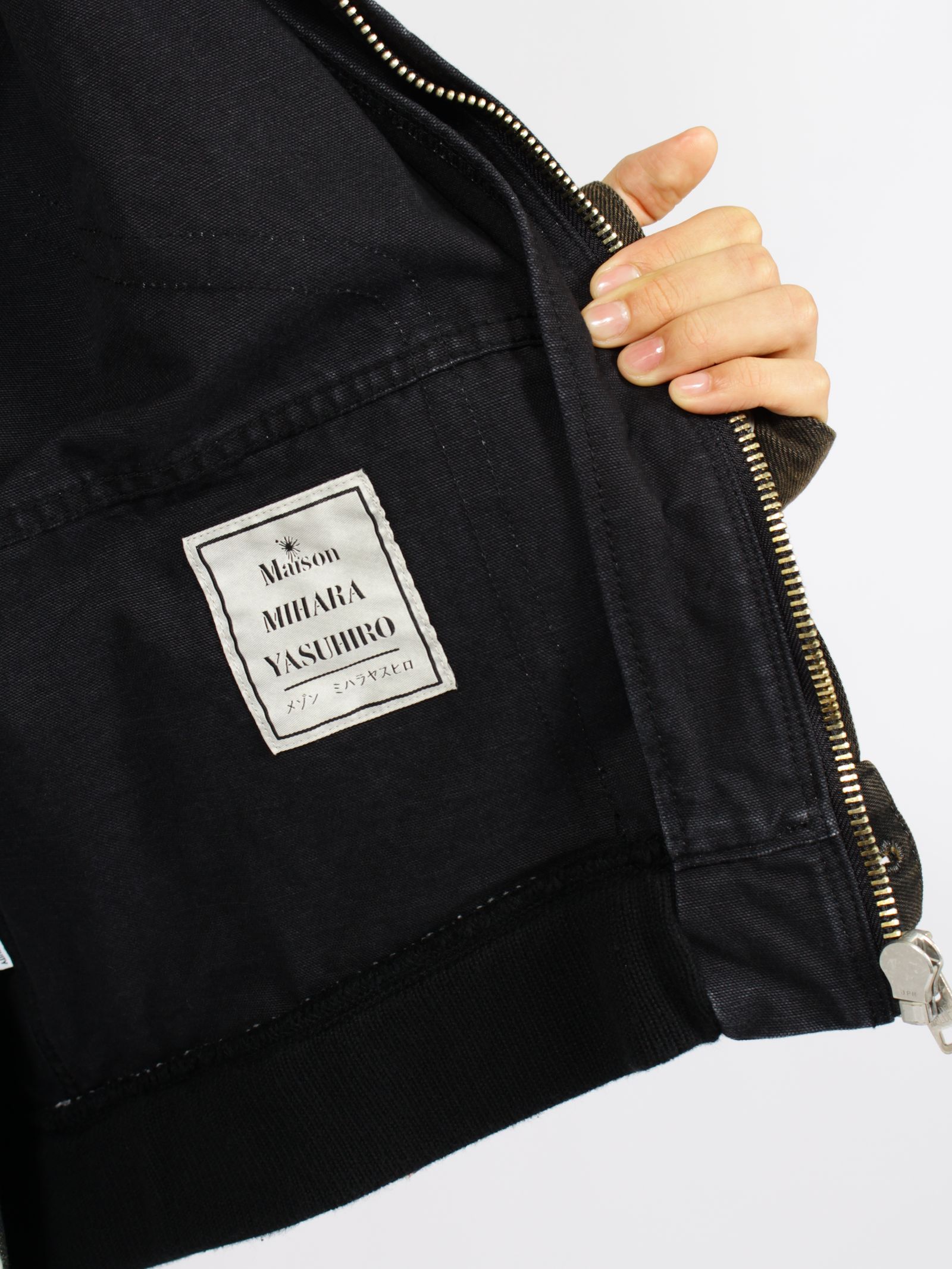 【26AW】 レイヤード デニム ジャケット / LAYERED DENIM JACKET / ブラック