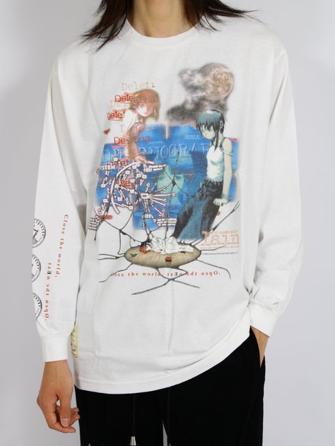 【26AW】セブ VS レイン レイヤー ロング スリーブ Tシャツ 長袖 カットソー / SEV VS LAIN LAYER L/SL TEE / ホワイト