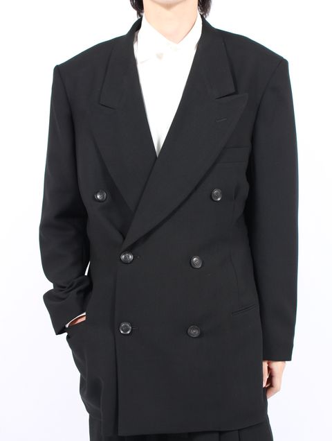 【25AW】80s クラシック 6B シェイプ ジャケット 80S CLASSIC 6B SHAPED JACKET / ブラック