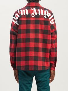 PALM ANGELS - 【23SS】クラシックロゴ オーバーサイズ チェックシャツ 