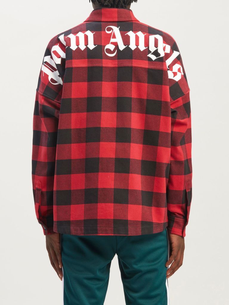 PALM ANGELS - 【23SS】クラシックロゴ オーバーサイズ チェックシャツ  