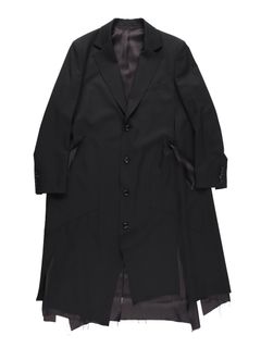 sulvam - 【22AW】スラッシュ ロングコート / Long slash coat 