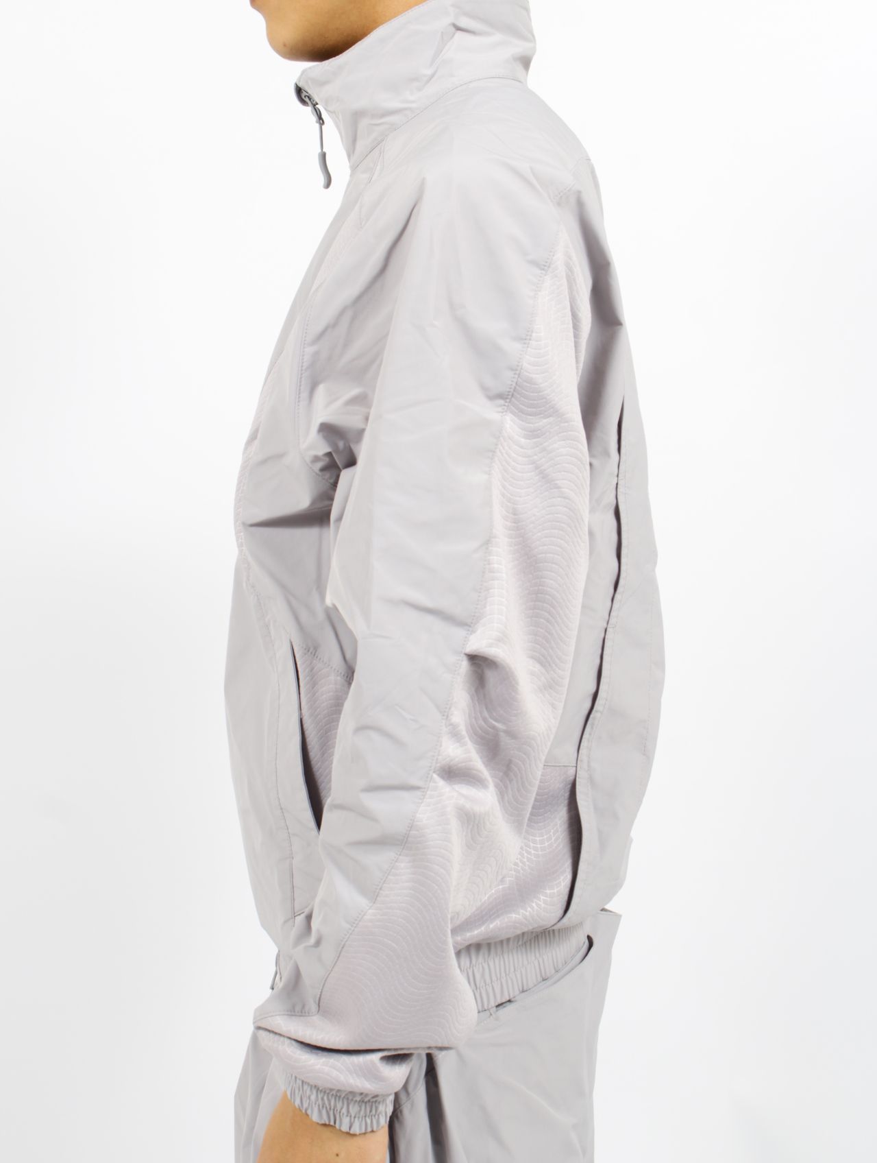 【25SS】ナイロン トラック ジャケット / NYLON TRACK JACKET / グレー