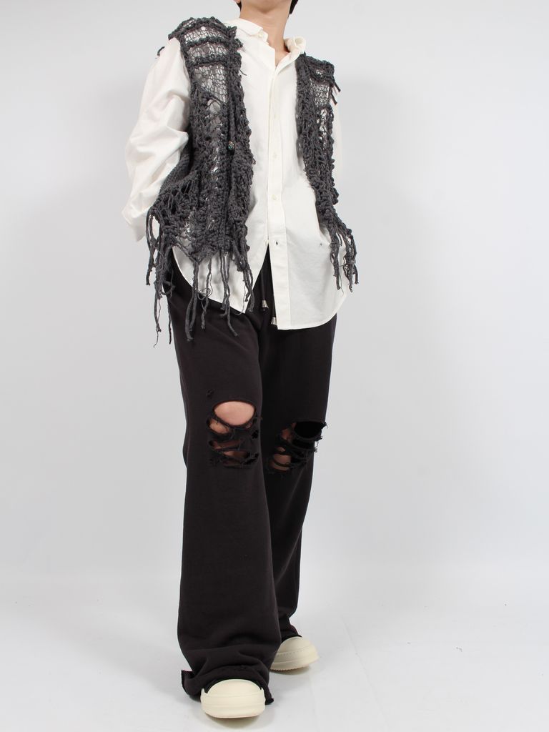 最終値下crush tie knit black melt the lady - メルカリ