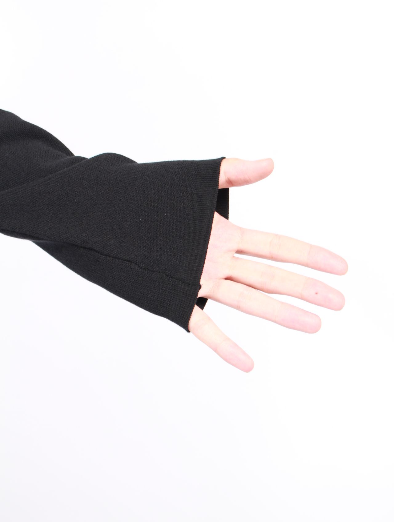 ジップアップ タートルネック / ZIP UP TURTLE NECK / BLACK(ブラック)
