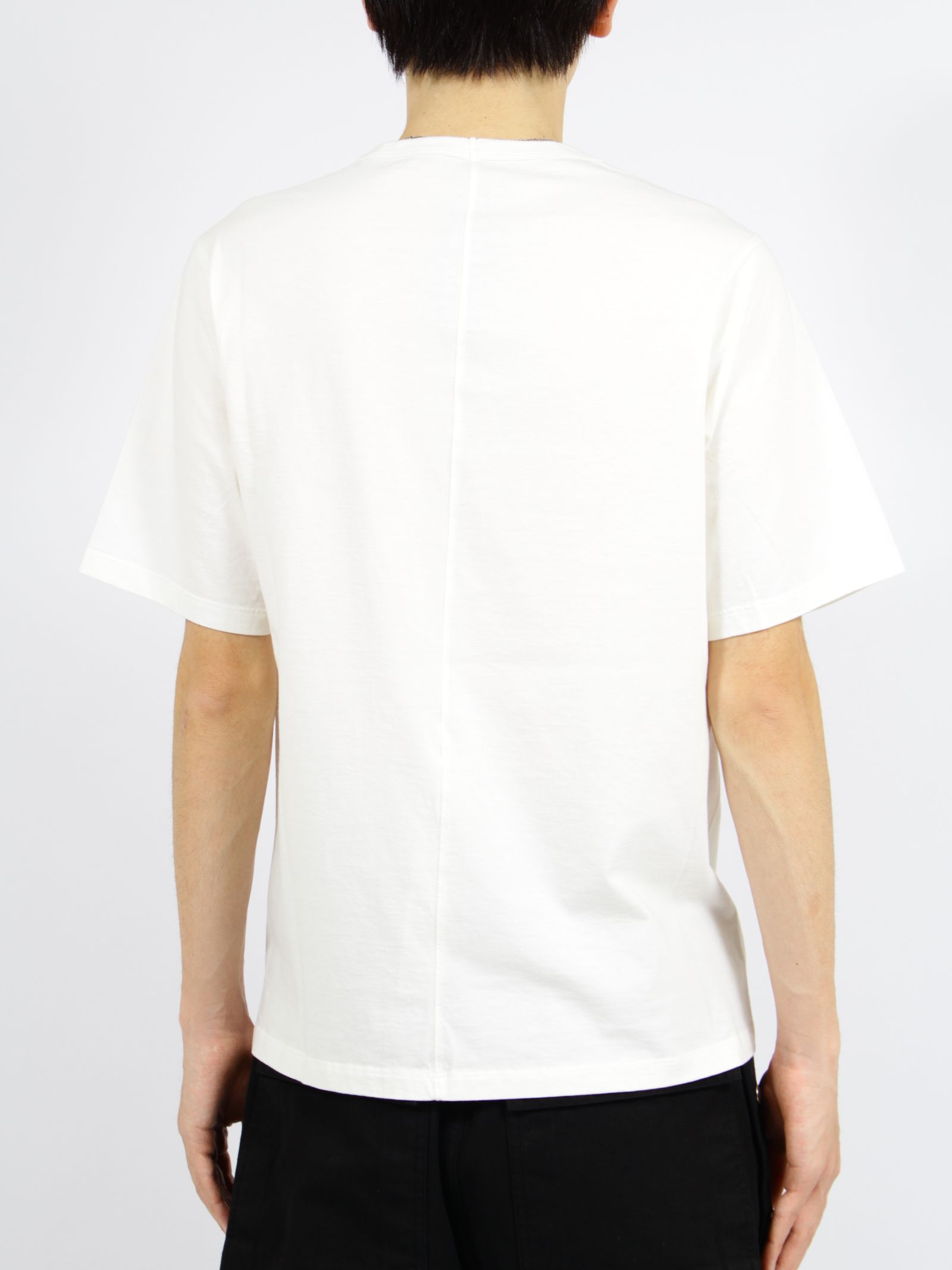 【26SS】ブラッド 半袖 プリント Tシャツ / BRAD T / ミルク×ブラック