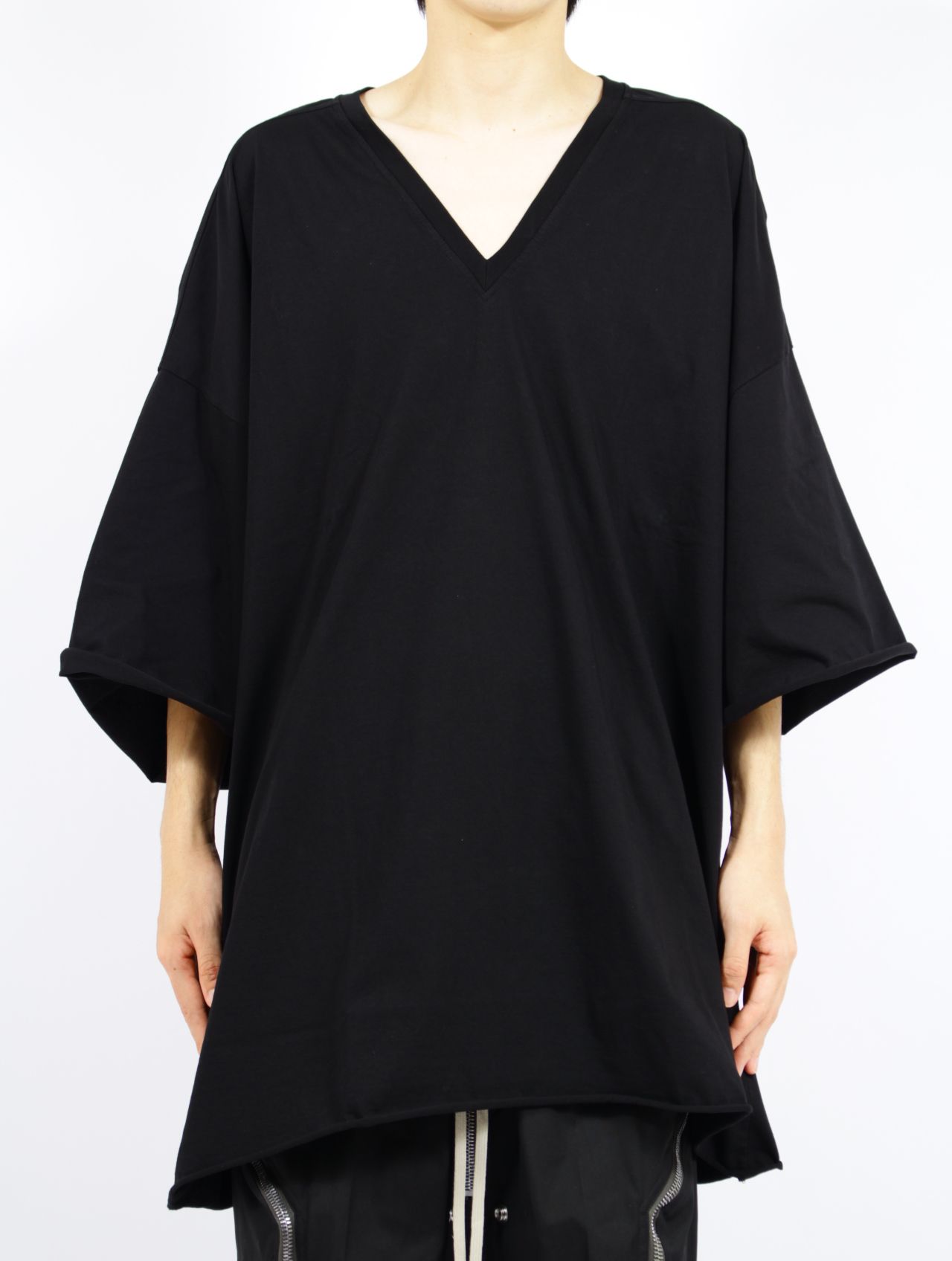 【26SS】 Vネック トミー Tシャツ / V TOMMY T / ブラック