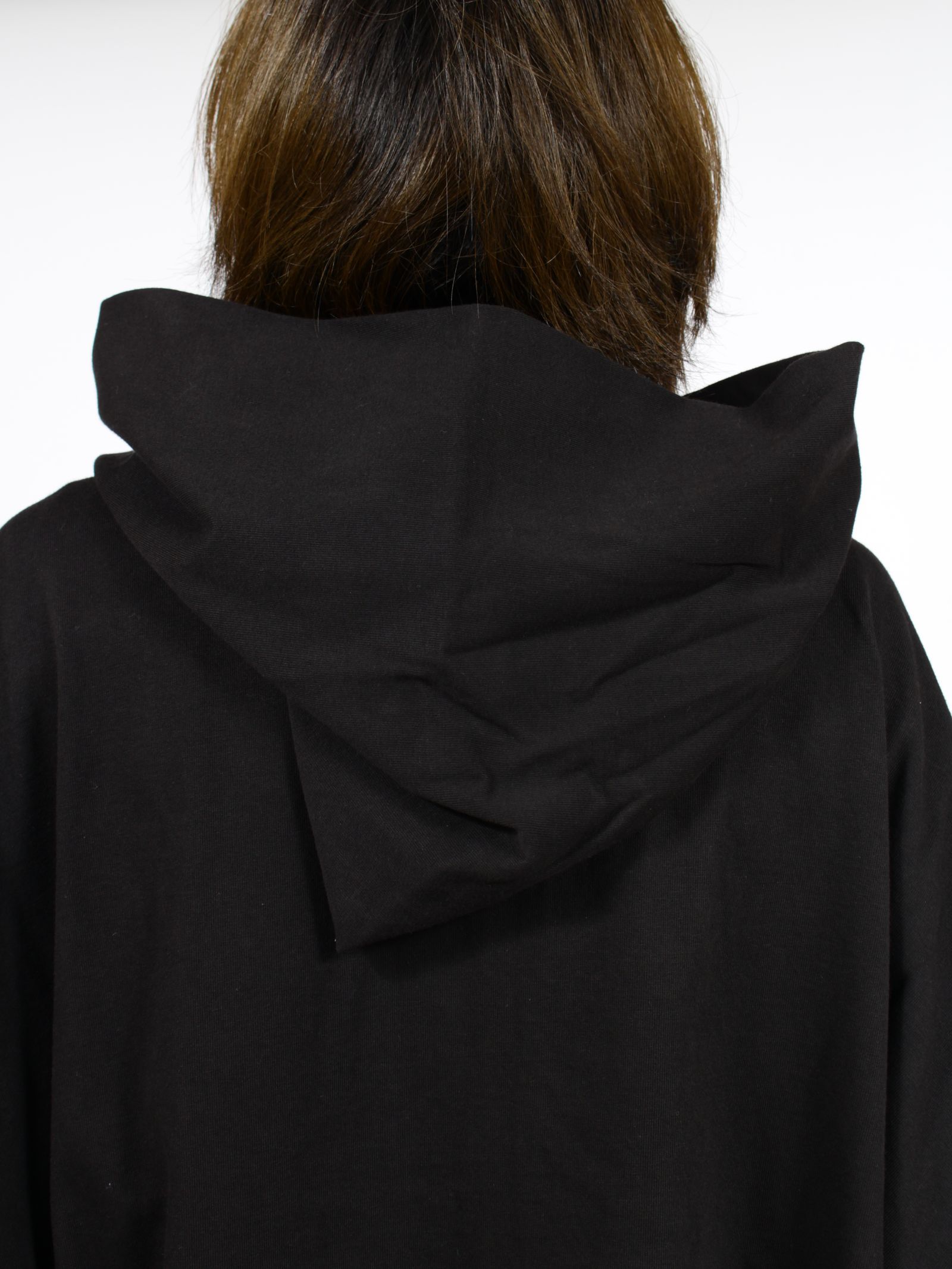 【26SS】マウンテン ハン ジップ フーディー パーカー / MOUNTAIN HUN HOODIE / ブラック