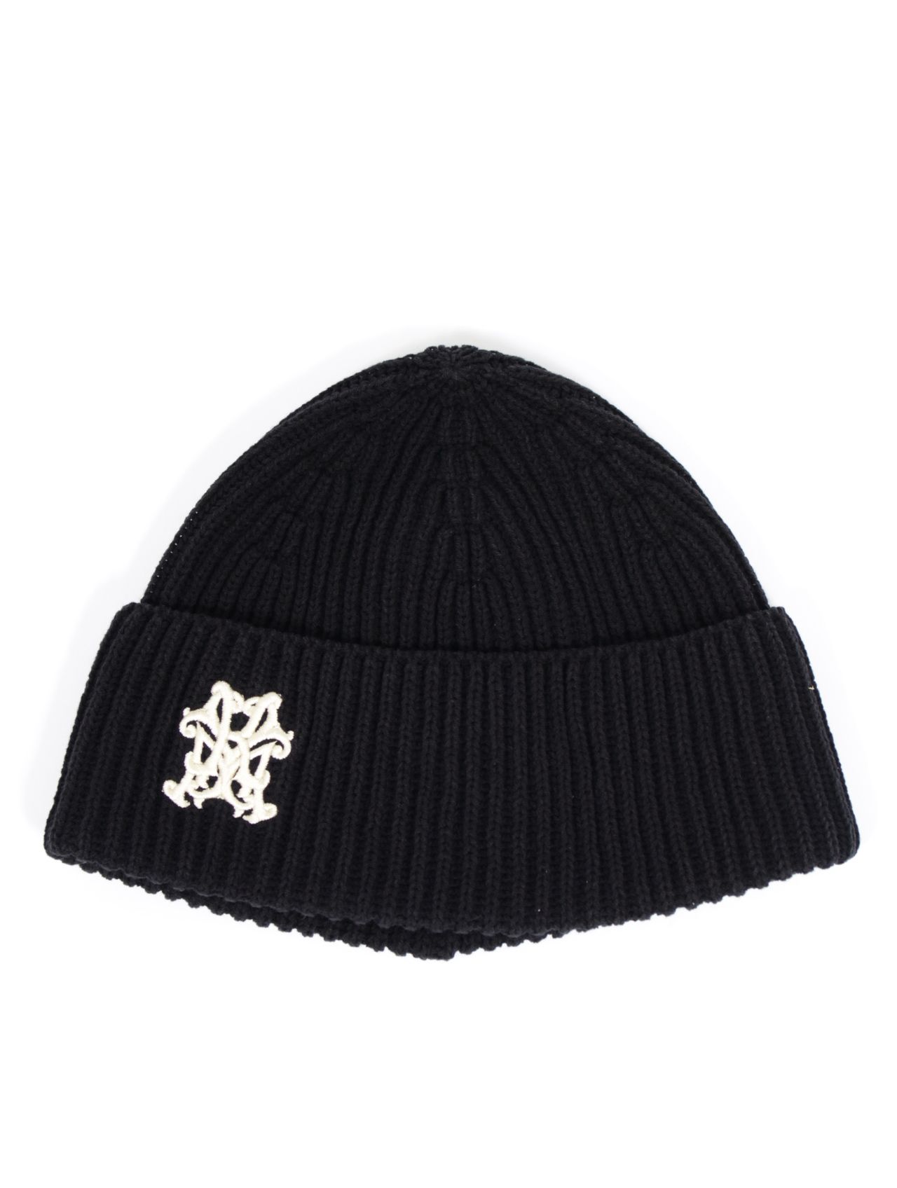 【26SS】カミヤ ロゴ ビーニー / "KMY"BEANIE / ブラック