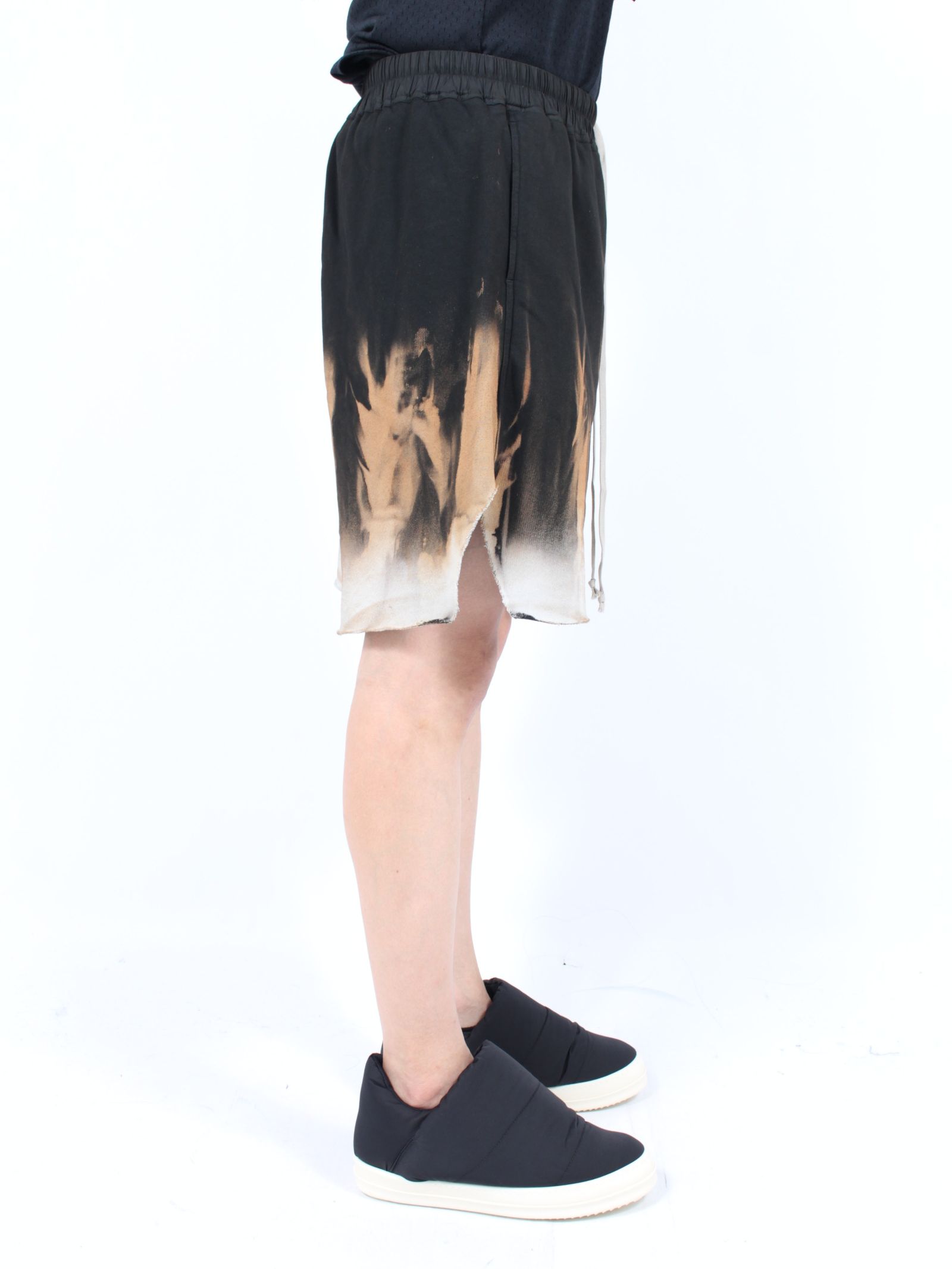 【Rick Owens】DRKSHDW フェードギャザーミニスカート Rick Owens】DRKSHDW フェードギャザーミニスカート (RICK OWENS