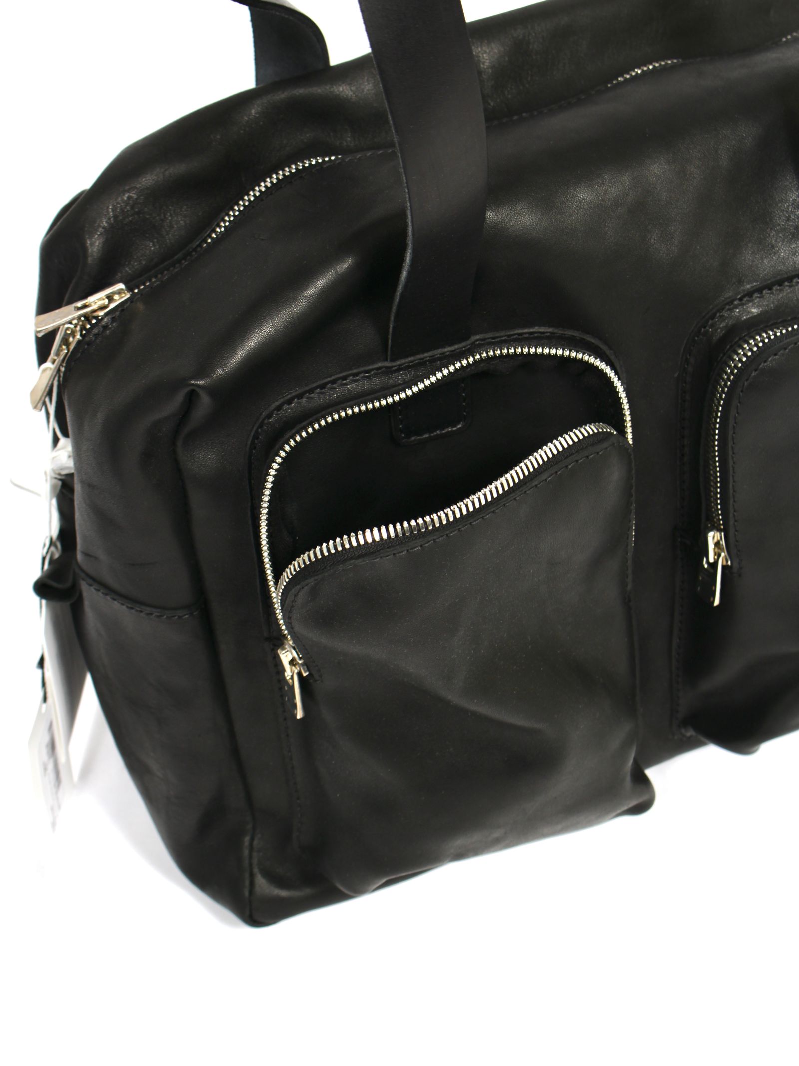 【RC01】ソフト ホースレザー ブリーフケース / SOFT HORSE FULL GRAIN BRIEFCASES / ブラック
