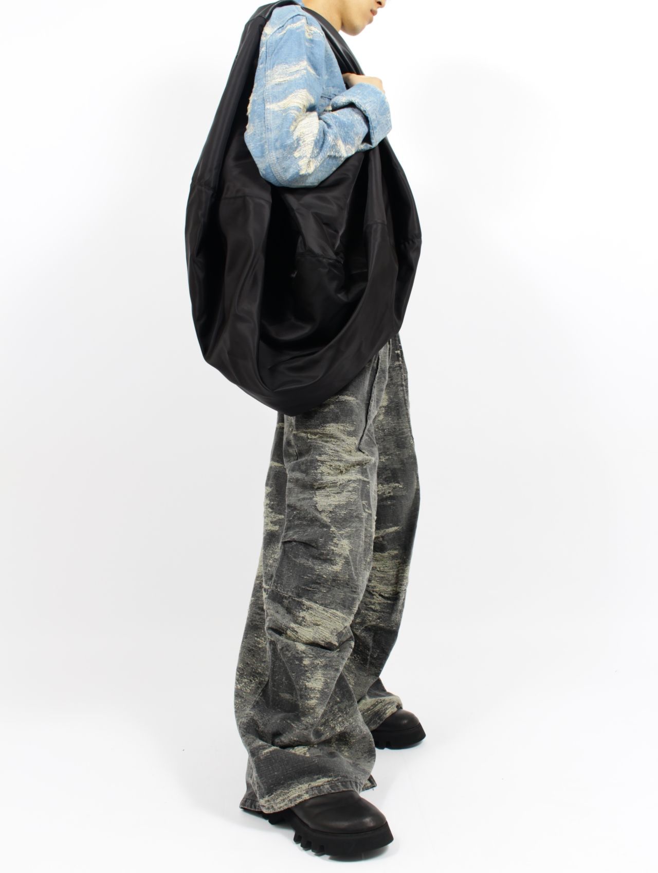 【25AW】ビッグサイズバッグ / BIG SIZE BAG / ブラック