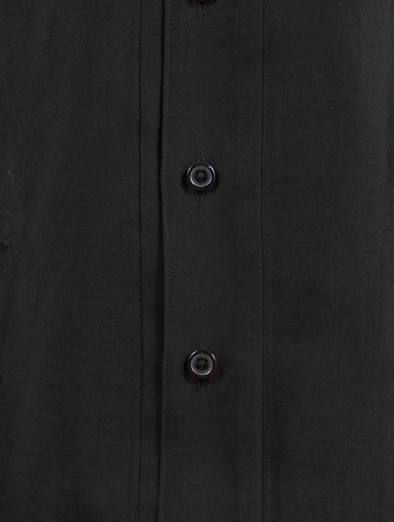 【25SS】ジャガード ショート スリーブ 半袖 シャツ / SHORT SLEEVE SHIRTS / ブラック