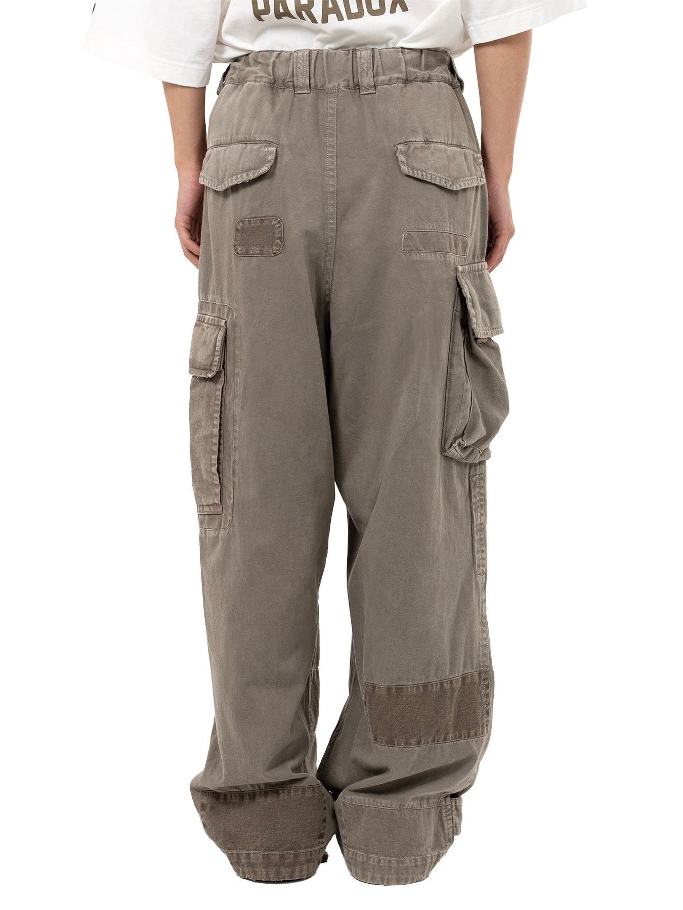 【25AW】リペア カーゴ トラウザー / REPAIR CARGO TROUSER / ライトグレー