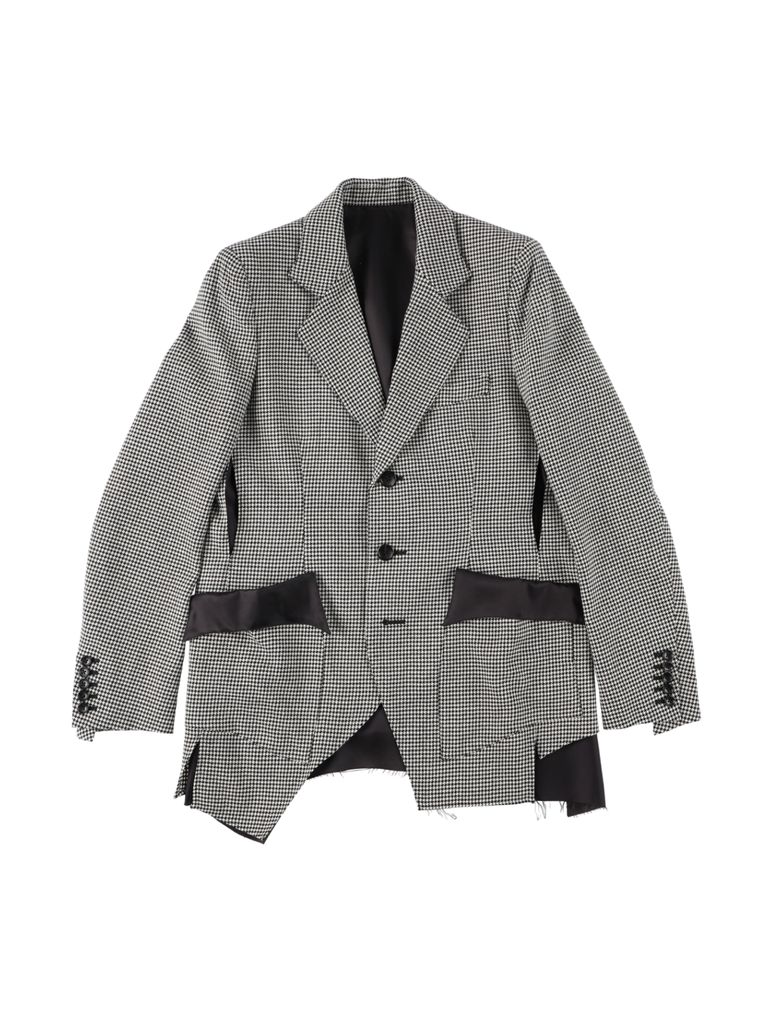 sulvam - 【22AW】カッティングスリット フラップ テーラード 