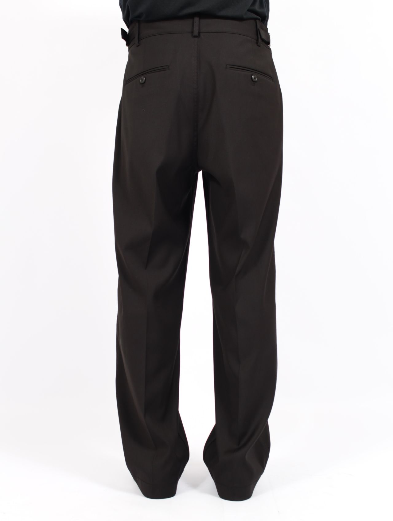 【25AW】サンティアゴ スラックス / SANTIAGO SLACKS / ブラック