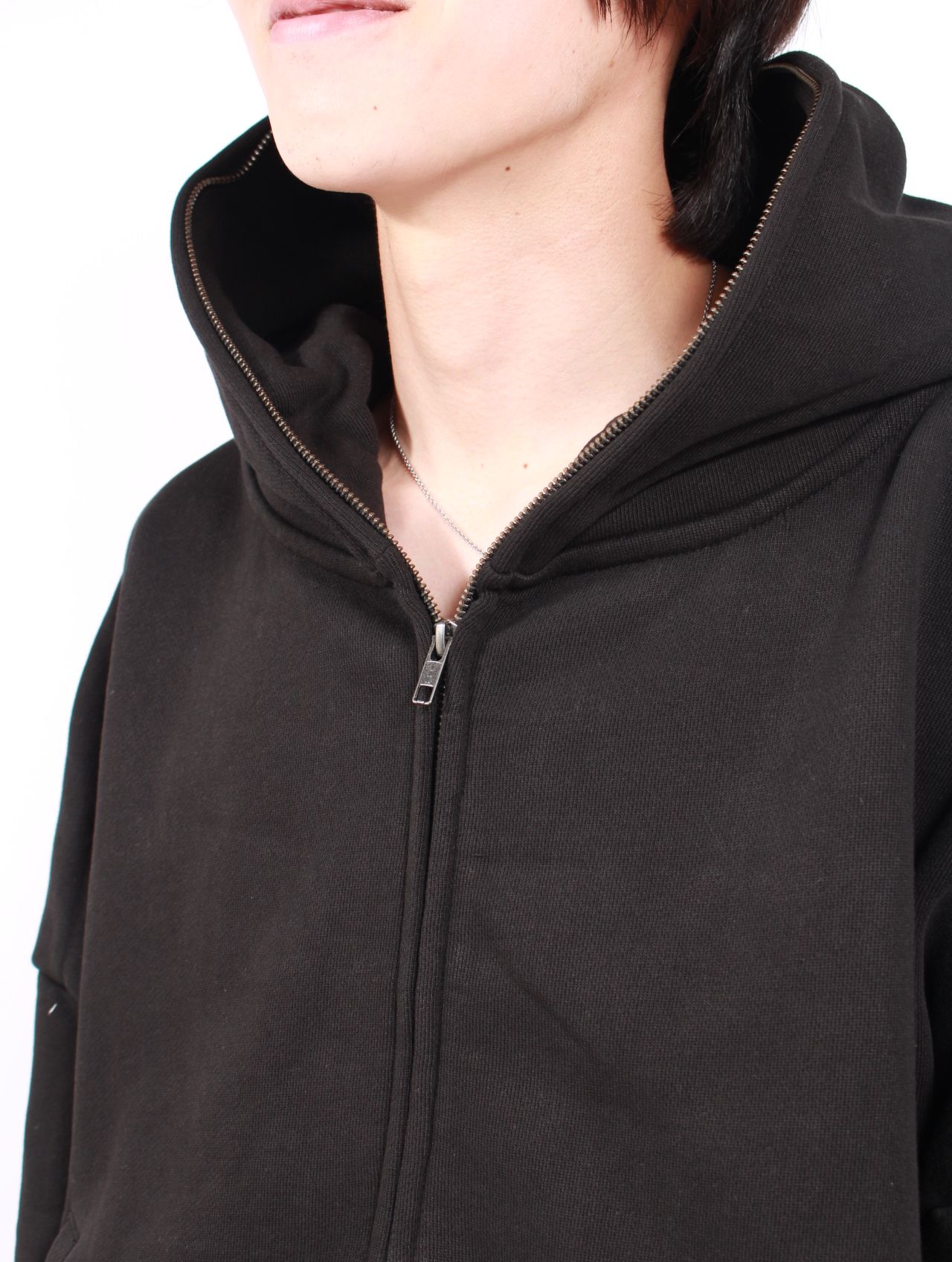 エターナル ジップアップ フーディー パーカー / ETERNAL ZIP / BLACK （ブラック）