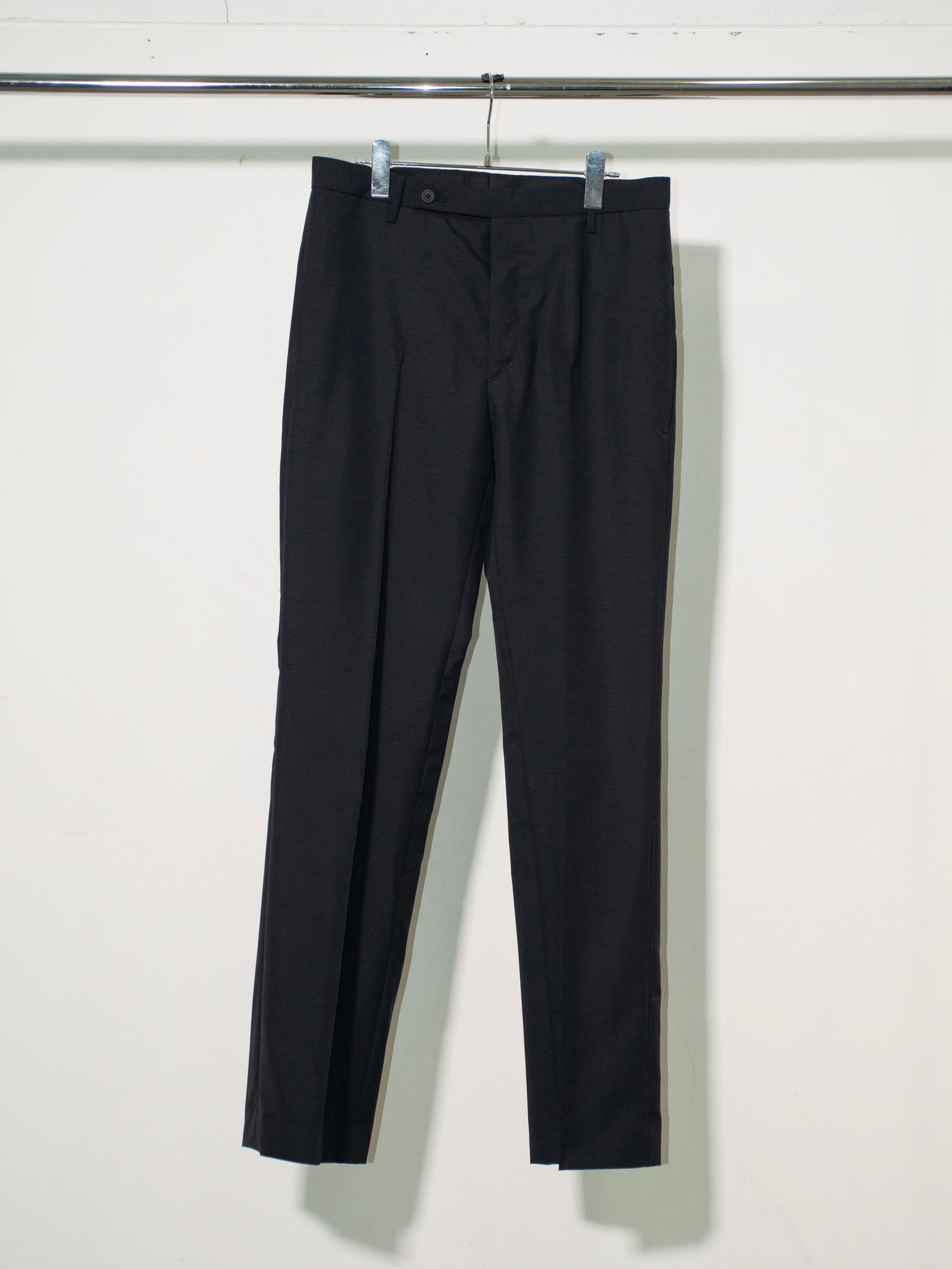 【26SS】リニア トラウザー スラックス パンツ / LINEAR TROUSER / ブラック