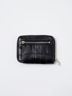 クリスティー スリム コンパクト ウォレット / CRISTY SLIM COMPACT WLT / CROCO / ブラック