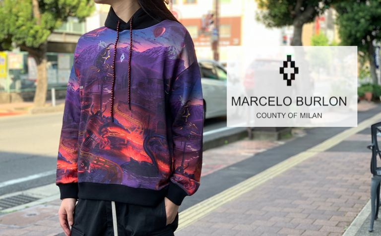 【MARCELO BURLON】 今シーズンを代表するグラフィックオーバーパーカー