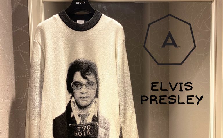 ”NBA所属 Austin Rivers選手着用” 【ALCHEMIST】 エルヴィスデザインニットのご紹介です。
