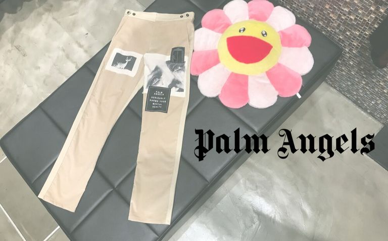 新作入荷 【Palm Angels】 コーデュロイ切替チノ