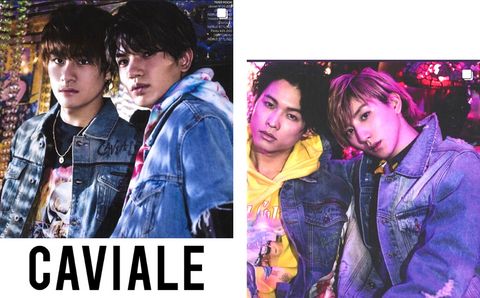 ”SixTONES”が【CAVIALE】のアイテムを着用されていたのでご紹介させて頂きます。