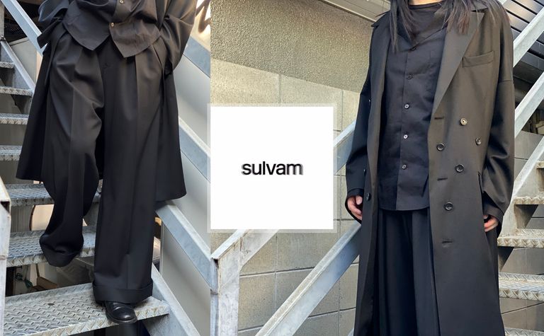 新規お取り扱いブランド【sulvam】20SS 新作入荷致しました！