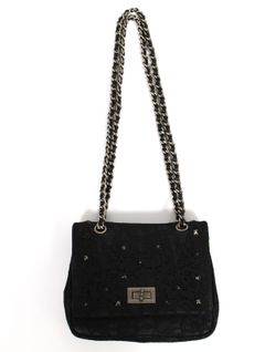 【25AW】エモーショナル ワールド コラボレーション スモール チェーン バッグ  /x EMOTIONAL WORLD SMALL CHAIN BAG / ブラック