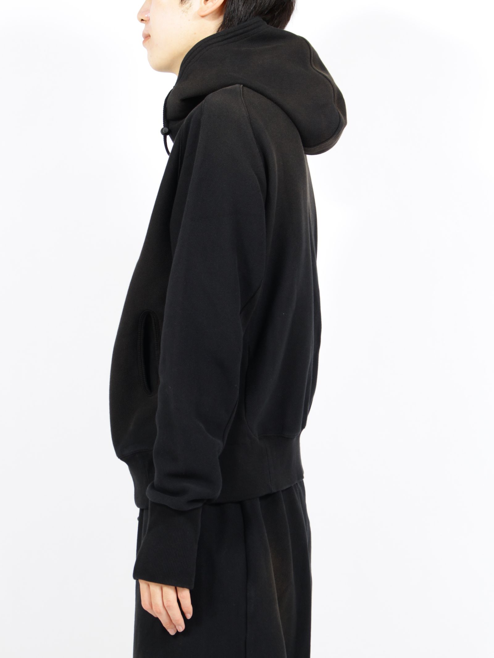 【26SS】グワイ マスク フード / GWAI MASK HOOD / ブラック