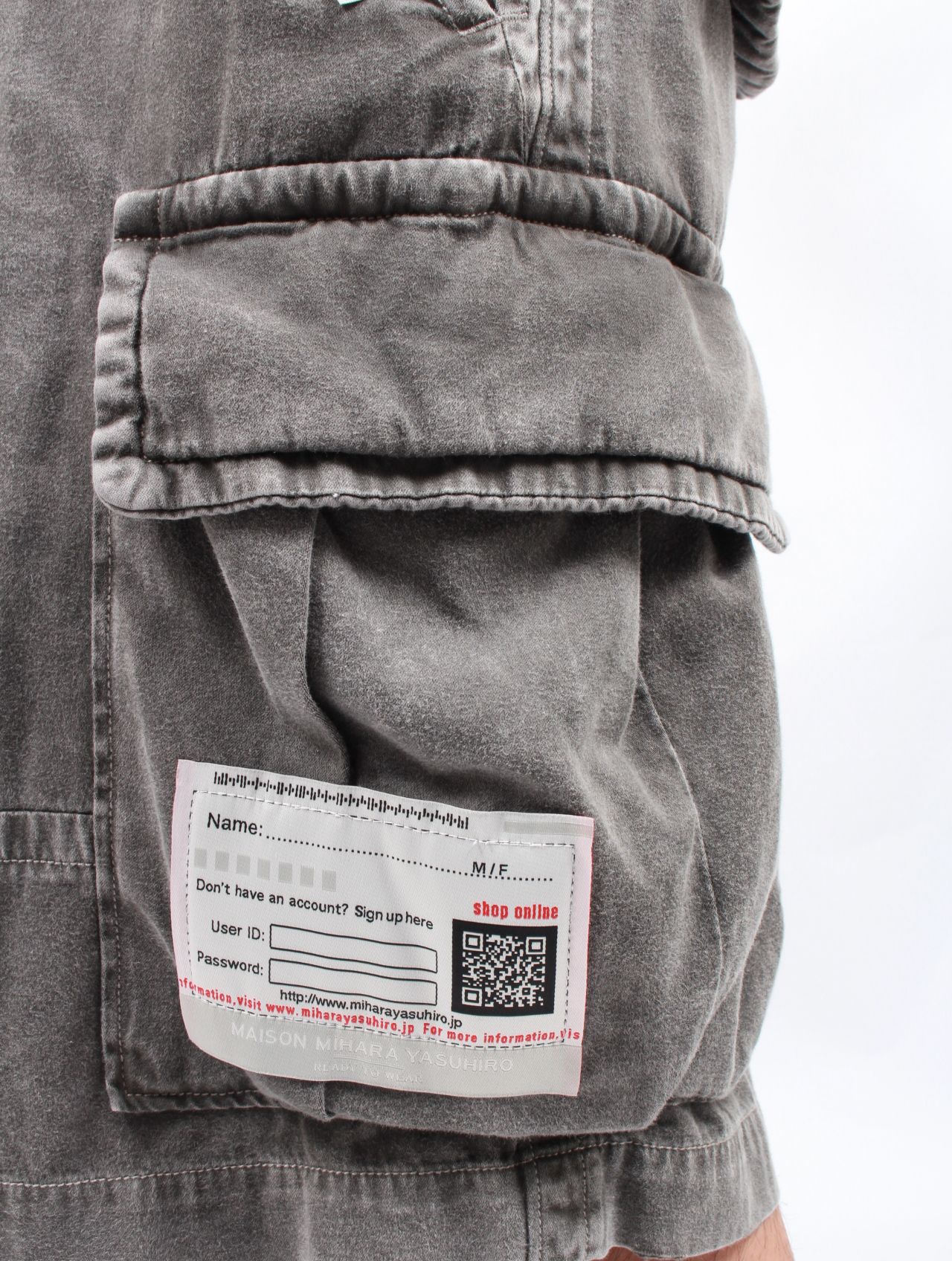 Maison MIHARA YASUHIRO - 【25SS】アマチュア ソーン カーゴ