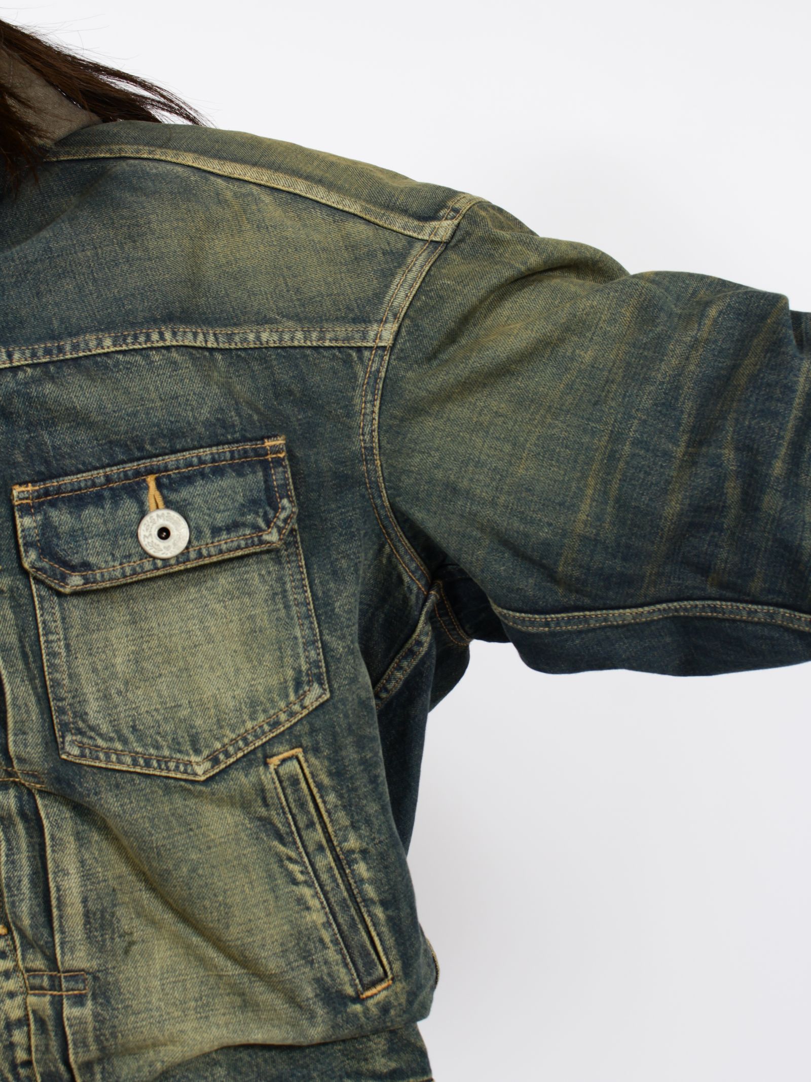 【26AW】 レイヤード デニム ジャケット / LAYERED DENIM JACKET / インディゴ