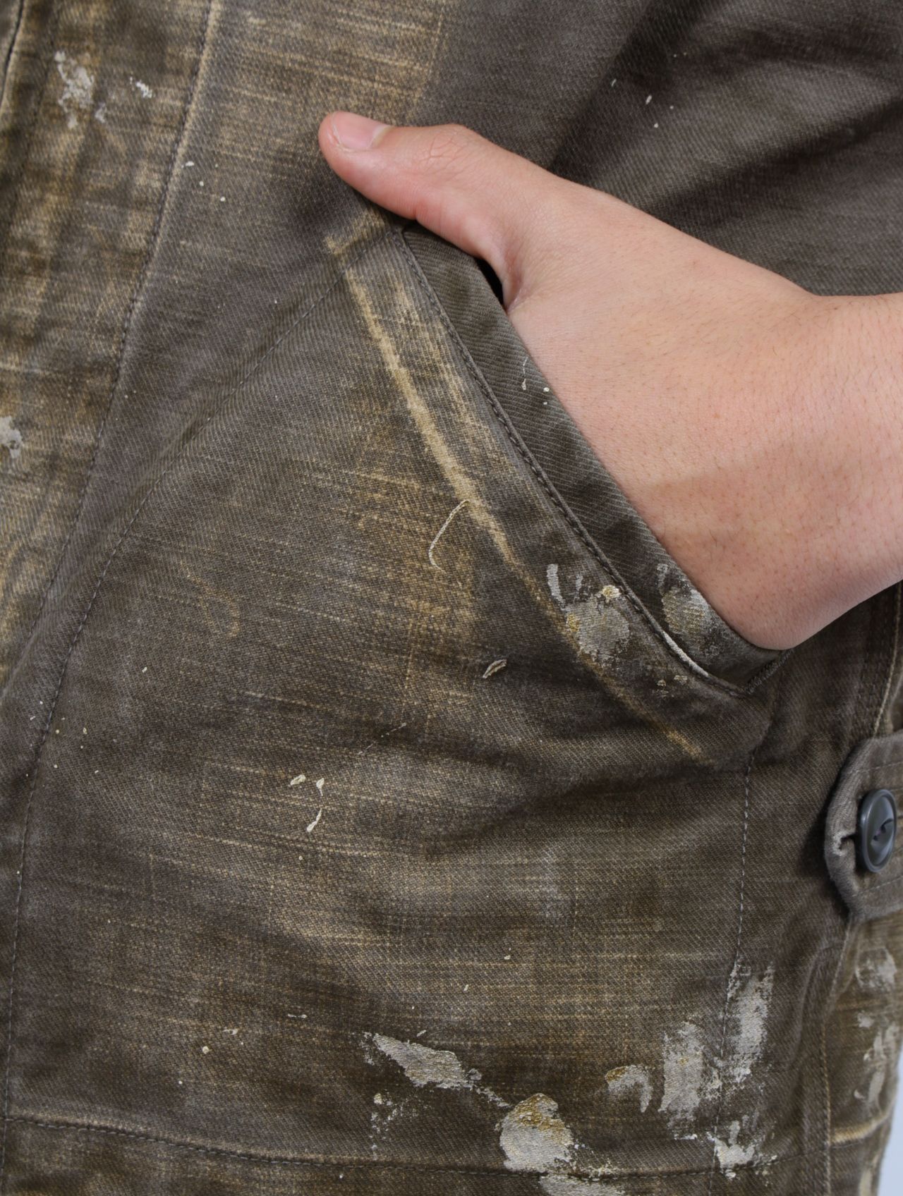 KAMIYA - 【25SS】セージ ペイント ベスト / SERGE PAINT VEST