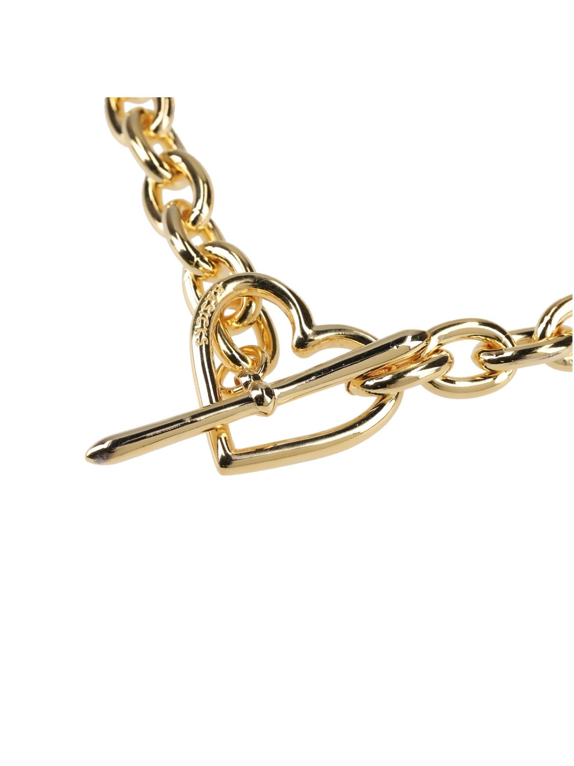 【25AW】ハート ネックレス / HEART NECKLACE (MEDIUM LINK) / ゴールド