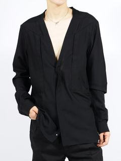 【26SS】ラリー フォッグ ポケット シャツ / LARRY FOGPOCKET SHIRT / ブラック