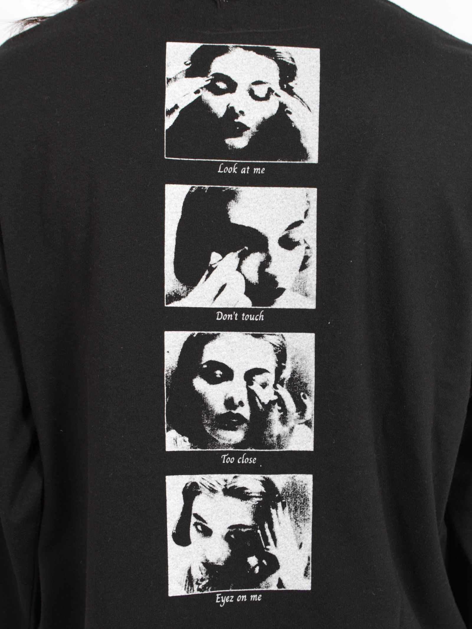 【26AW】ディストーテッド・ガール・ロングスリーブ・ティーシャツ/ "DISTORTED Girl" L/S T-shirt / ブラック