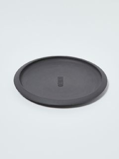 HIROTAKE IIDA 別注 磁器製 ディッシュプレート / SARA.3:PORCELAIN PLATE / ブラック