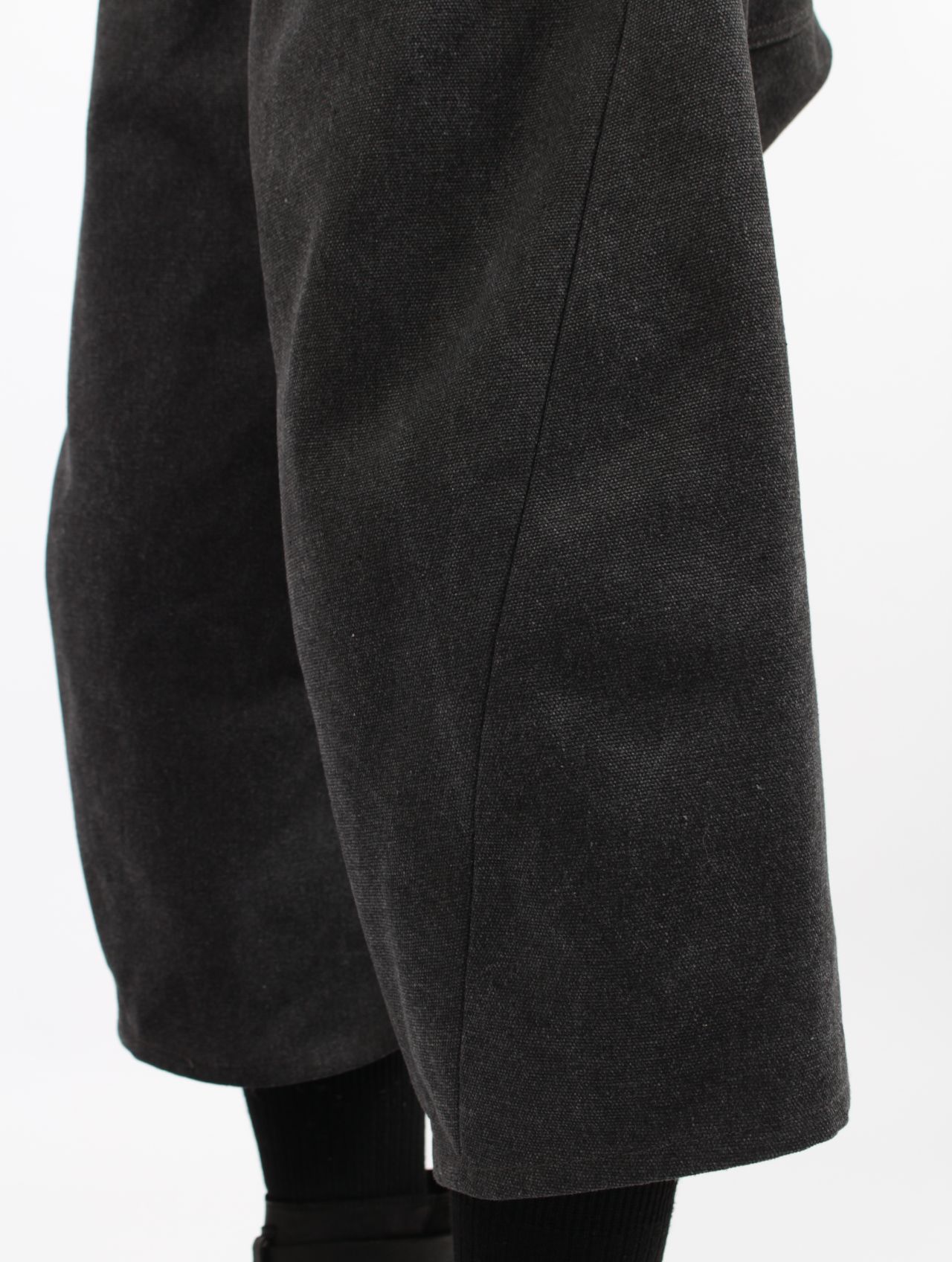 【26SS】 3D ショート デニム パンツ / 3D SHORT DENIM PANTS / ダークグレー