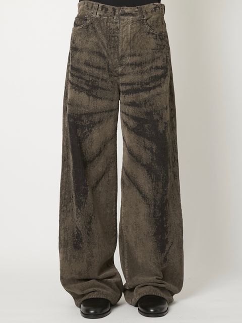 【26AW】ワイド デニム パンツ / WIDE DENIM / グレー