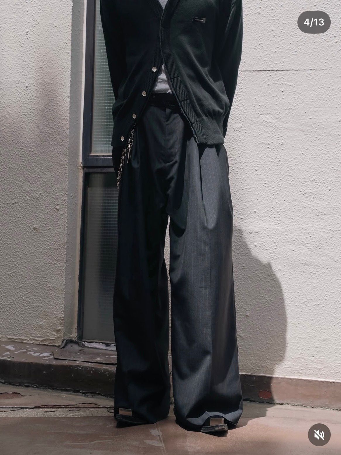 【26AW】コンパクト ライナー カーディガン / COMPACT LINER CARDIGAN .16 / ブラック