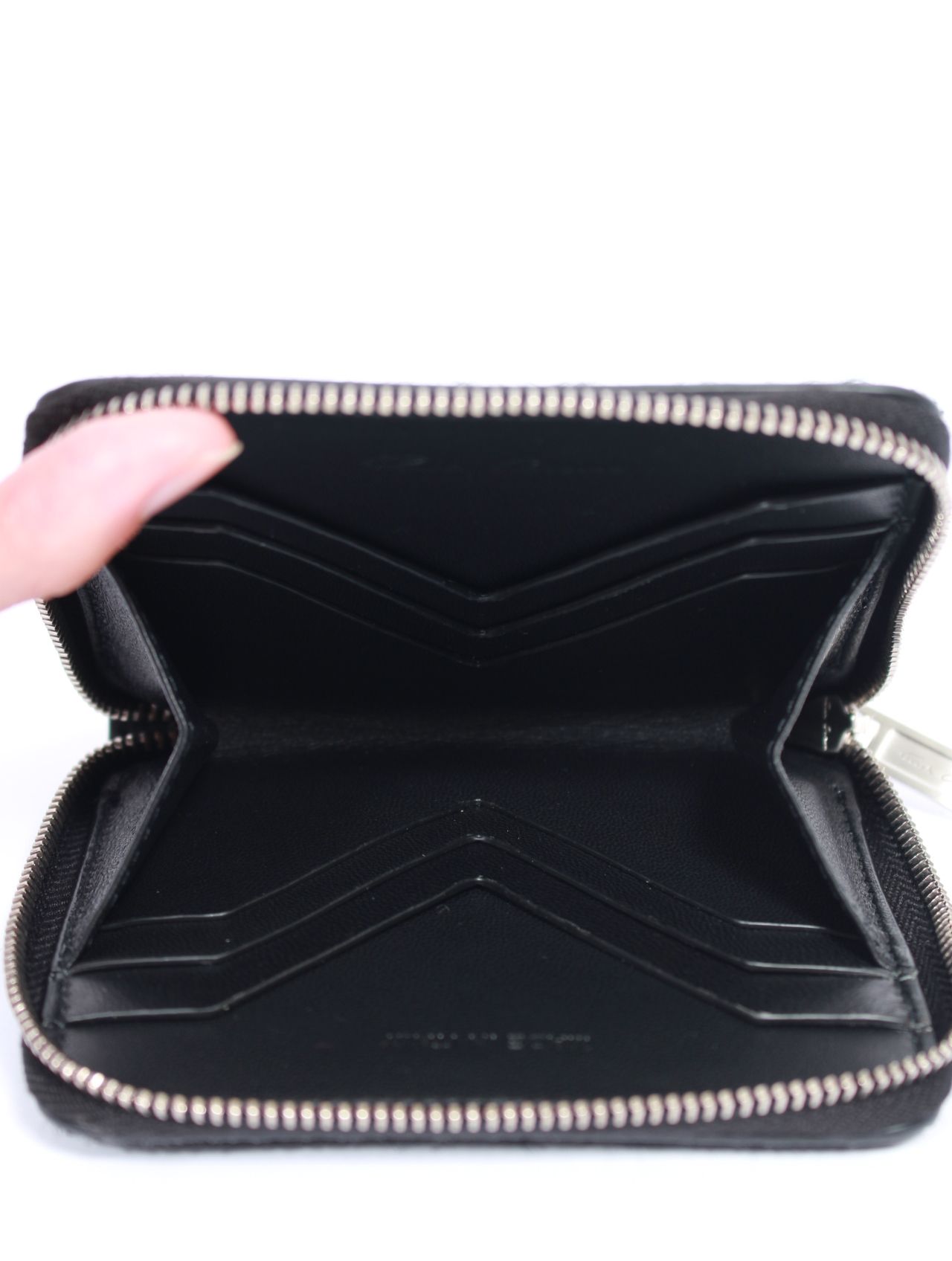 【25AW】ジップ ウォレット / ZIPPED WALLET / ブラック