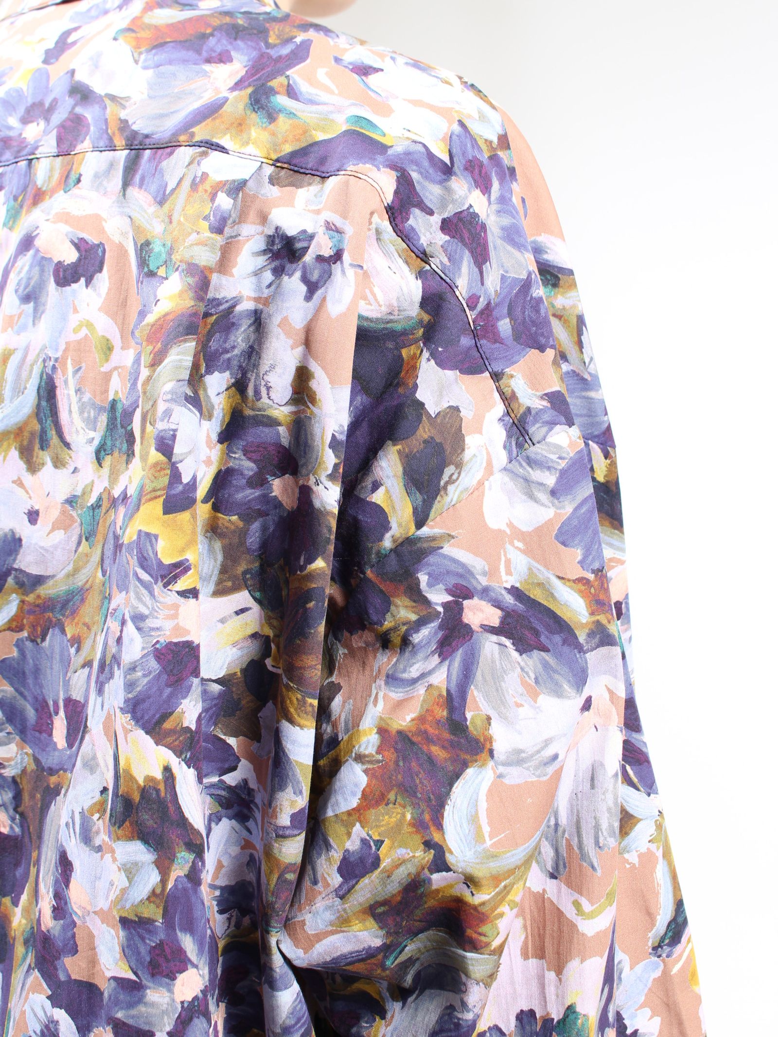 KIDILL - 【24SS】カンフー シャツ / KUNG-FU SHIRT DEVEAUX FLOWER / パープル | STORY